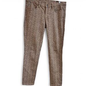 All Saints Brown Paisley Capris